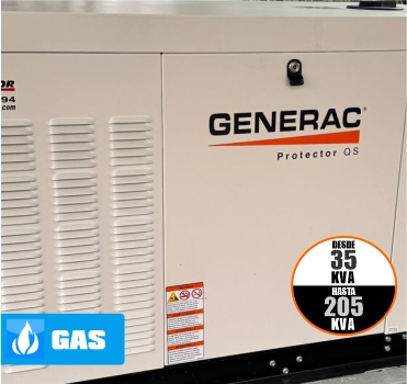 Generador eléctrico Industrial 35 a 250 kva