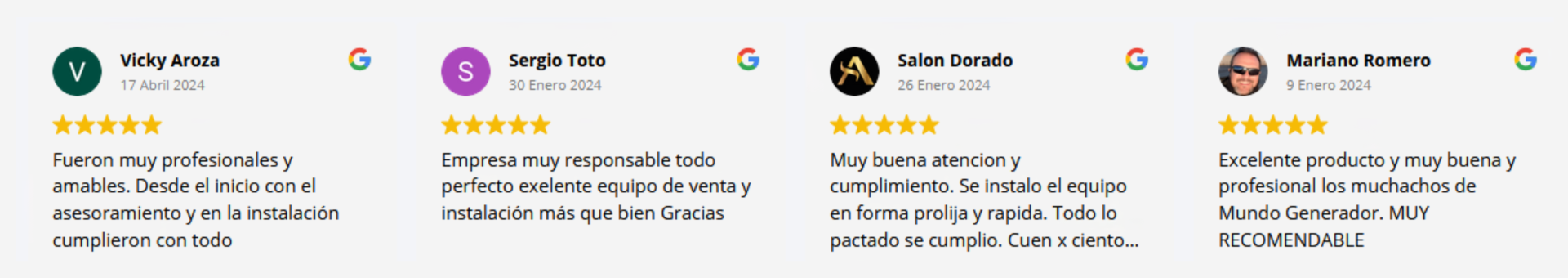 Reseñas de Google