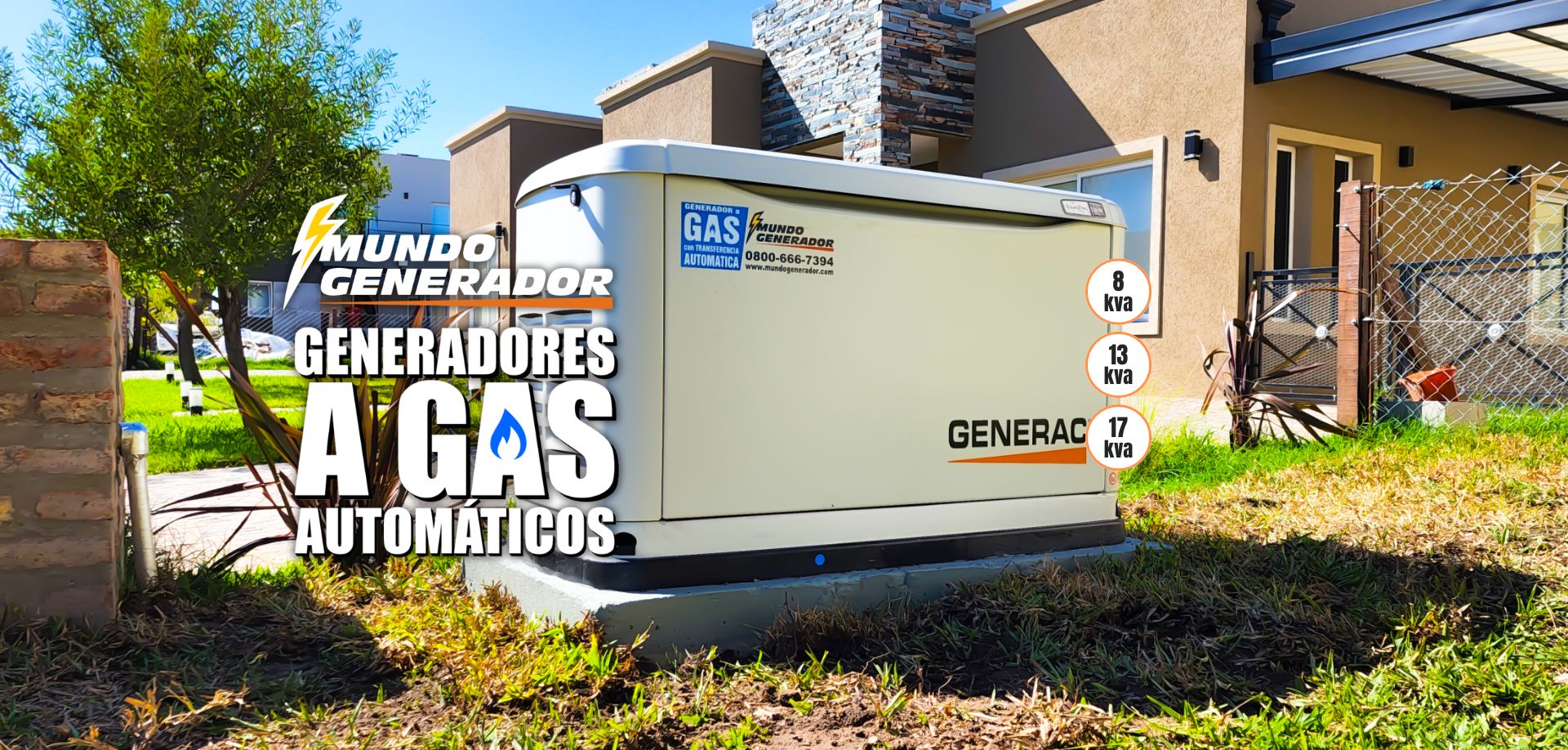 Foto Generadores Residenciales a Gas Generac